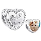 💖Spezifikationen: Der Innendurchmesser des Charms beträgt 4,6 mm. Dicke: 9,3 mm, Breite: 12,6 mm, Höhe: 11,2 mm. Gewicht: 3,82 g. Passt sehr gut zu europäischen Armbändern und Ketten.