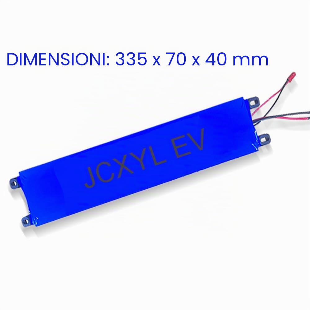 36V 6Ah 7.8Ah 10.4Ah Batteria Scooter Elettrico 36 Volt Scooter Batteria Accessorio di Ricambio per Batteria Integrata del Monopattino M365 con XT60 e JST,One,36V 10.4Ah