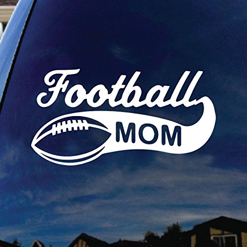 SoCoolDesign Football Mom Car Window Vinyl Decal Sticker 5
