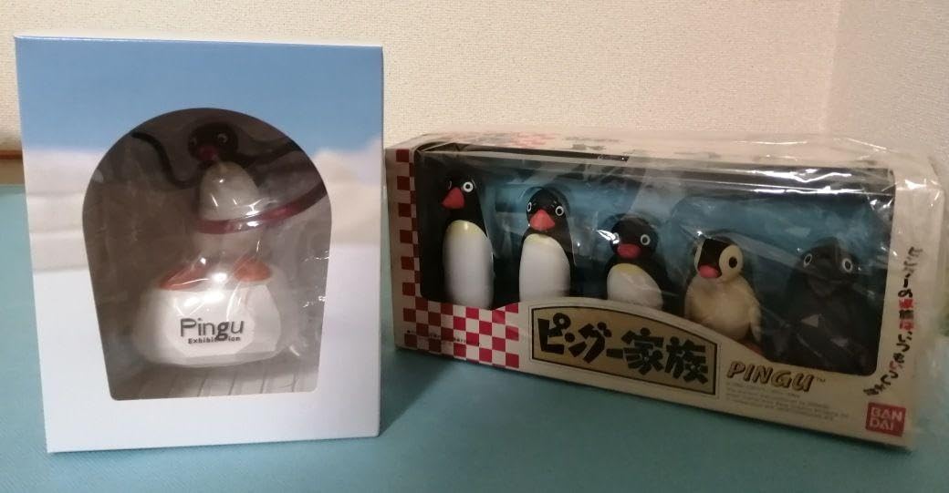 Amazon.co.jp: ピングー フィギュア 2品 セット Pingu : おもちゃ