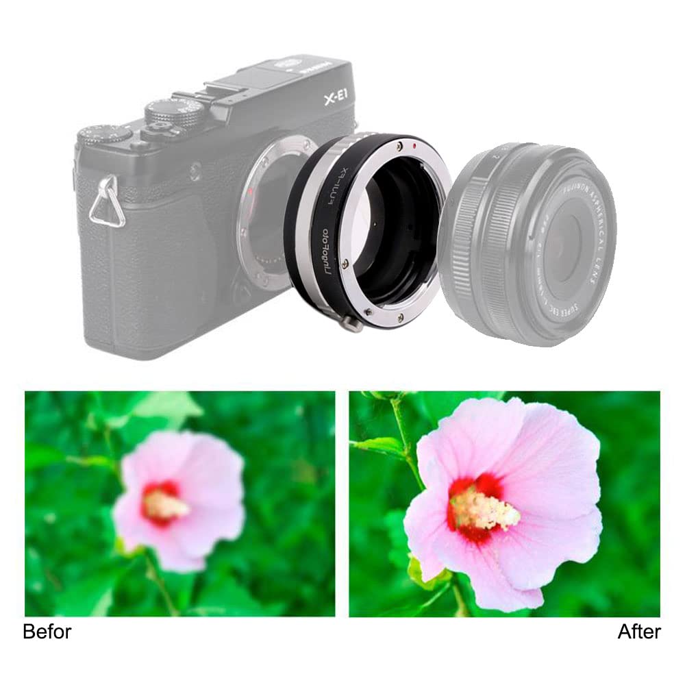 Amazon.com : LingoFoto for Fuji AX for Fujica Old X Lens for FJ X