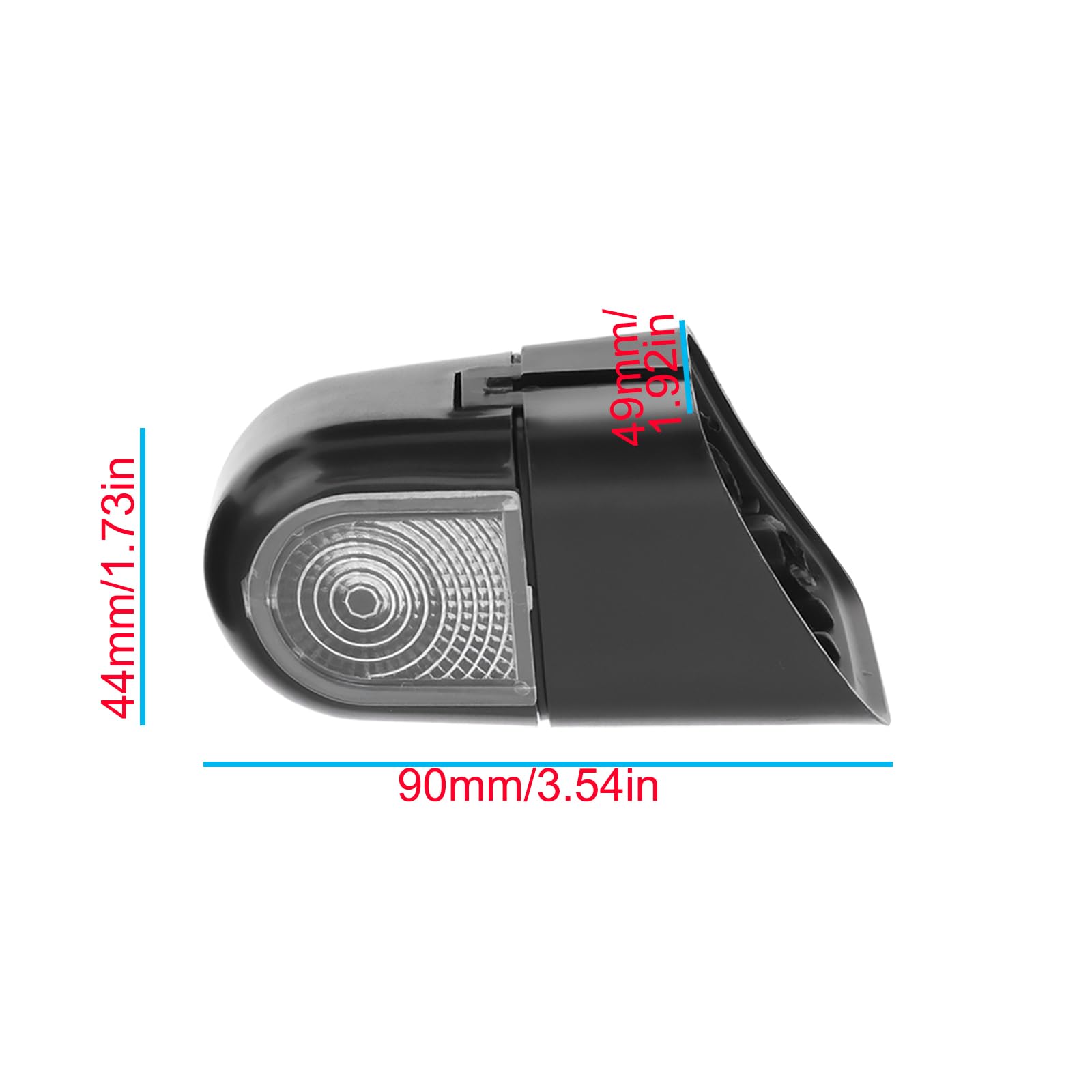 2 x alloggiamento bianco anteriore superiore laterale sinistro destro A0018208256 A0018208356 compatibile con Mercedes-Benz Sprinter Vario T2