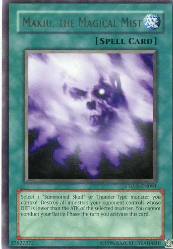 Yu-Gi-Oh! - Makiu, The Magical Mist (CRMS-EN091) - Crimson Crisis - Unlimited Edition