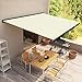Auvent motorisé, Auvent électrique Pare-Soleil Auvent Abri de Jardin Abri de terrasse Housse de Store Auvent à Cassette motorisé 300x250 cm Crème