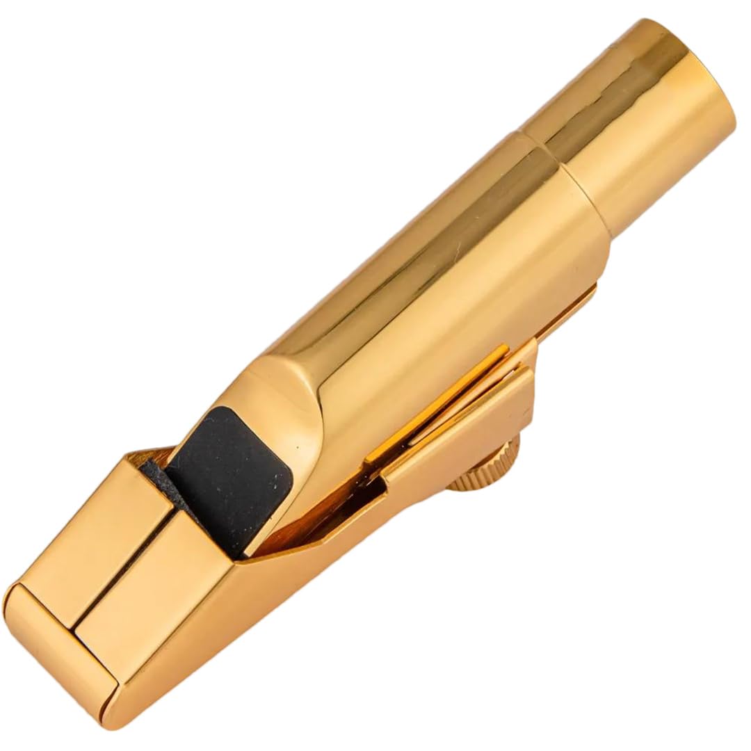 Boquilla para saxofón alto soprano tenor para accesorios de saxofón Tenor dorado 5