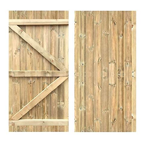 Bespoke Custom Made To Measure Wooden Garden Gate/Tongue