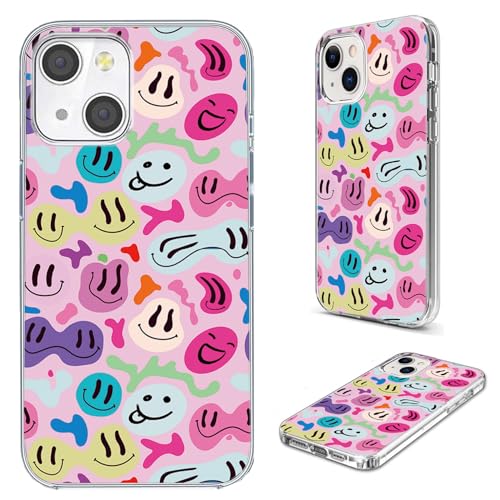 AKORAVO iPhone 14 P[XAiPhone 13 P[X fB[X K[Y Y Sی ϏՌ X \tg TPU NA gѓdbP[X iPhone 14/13 6.1pA킢 N[  Jt nbs[ eB