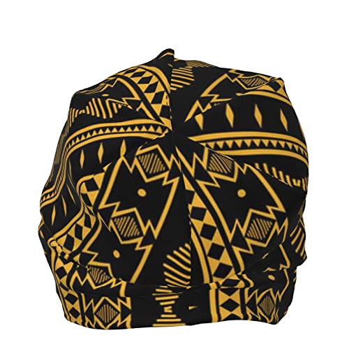 Image of African Slouchy Beanie Cap Winter Hats Casual Knit Beanie Skull Cap for Men and Women