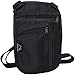 Produktbild CampTeck U6864 Brustbeutel Brusttasche (20 x 15 cm) - Halstasche RFID Ordner Hülle für Reisepass Kredit Debit-Karten, Ausweise, Geld, Tickets, Smartphones - Schwarz