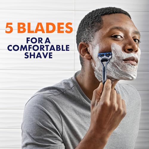 Gillette Sensor5 Men's Disposable Razors, 4 Count - image 5