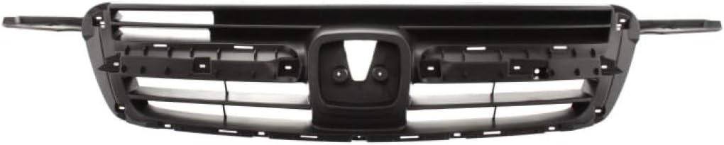 For Honda CR-V Grille Assembly 2002 2003 2004 | Plastic | Textured Gray Shell and Insert | HO1200159 | 71121S9A003