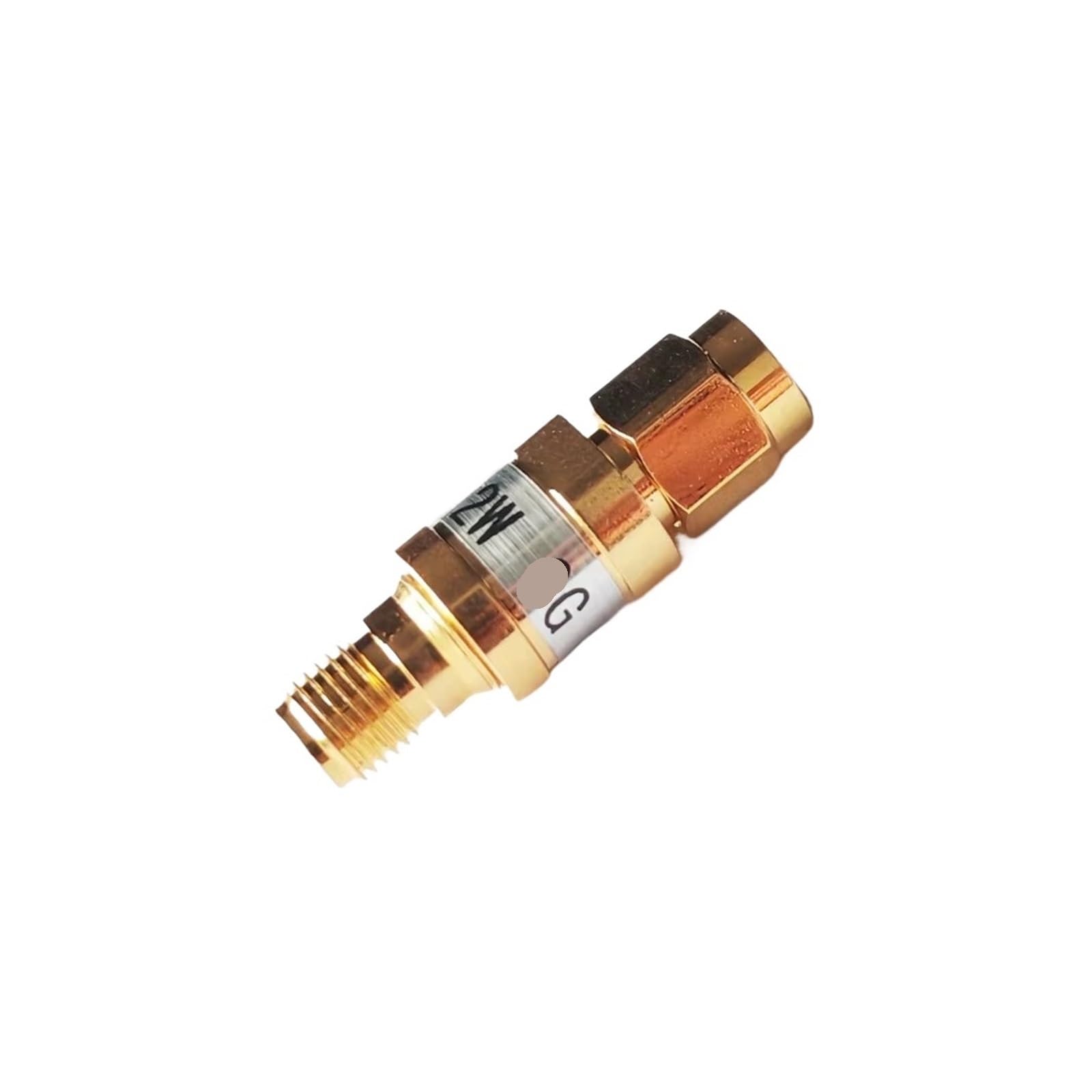 Attenuatore fisso placcato oro da 2 W 6 GHz 8 GHz 18 GHz(10dB,DC-6GHz)