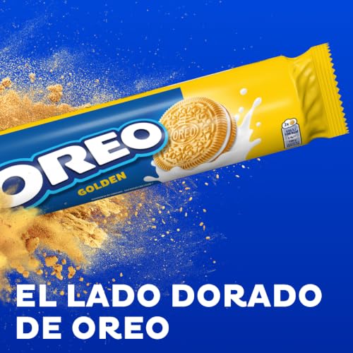 Miniatura 7 de Oreo Golden, Galletas Doradas Rellenas De Crema Sabor Vainilla- Pack De 16 Unidades De 154 G
