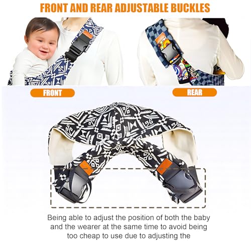 Marrlly BLACK-CARRIER01 Baby Sling Carrier,Toddler Carrier,Baby Carrier Newborn To Toddler thumb #2