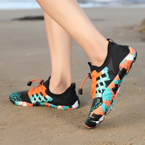 Water Shoes Men Women Adult Quick-Dry Aqua Sock Barefoot for Beach Swim River Pool Lake Hiking Kayaking Surfing Shoes Non-Slip Design2