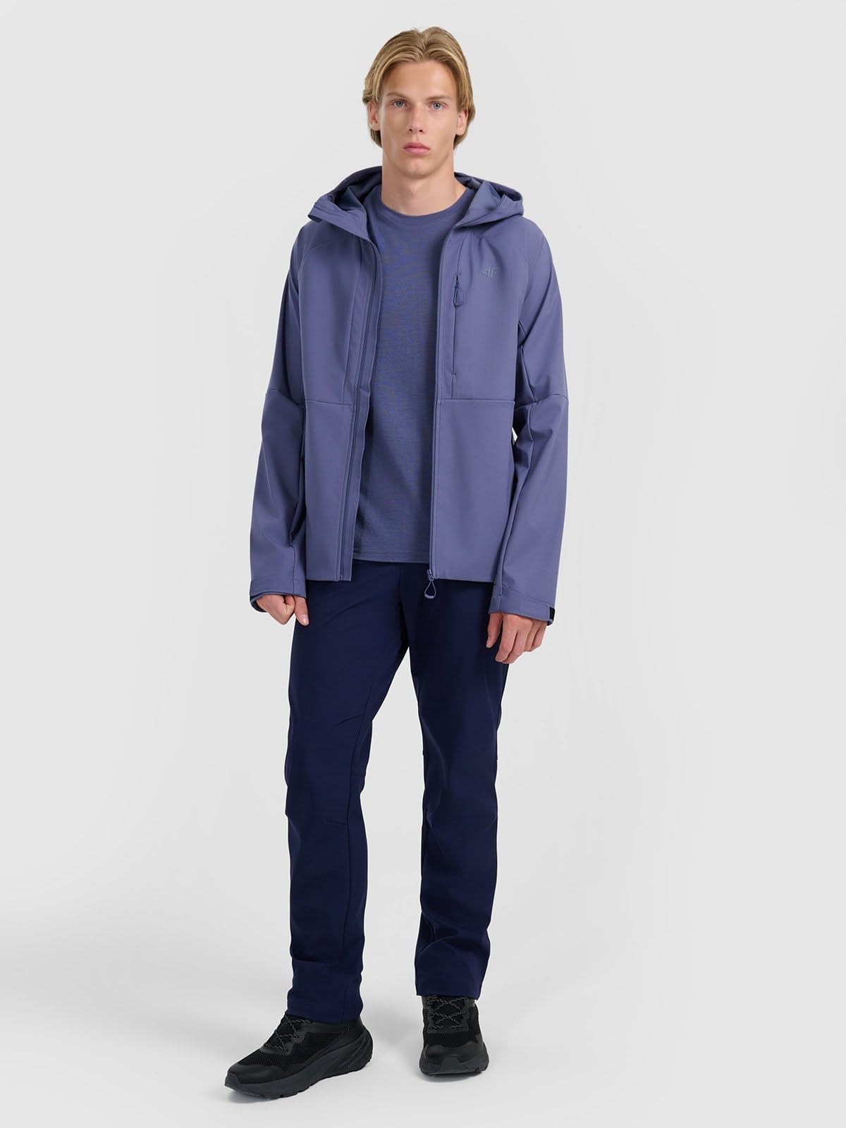 4F Kurtka softshell wiatroodporna membrana 10000 męska
