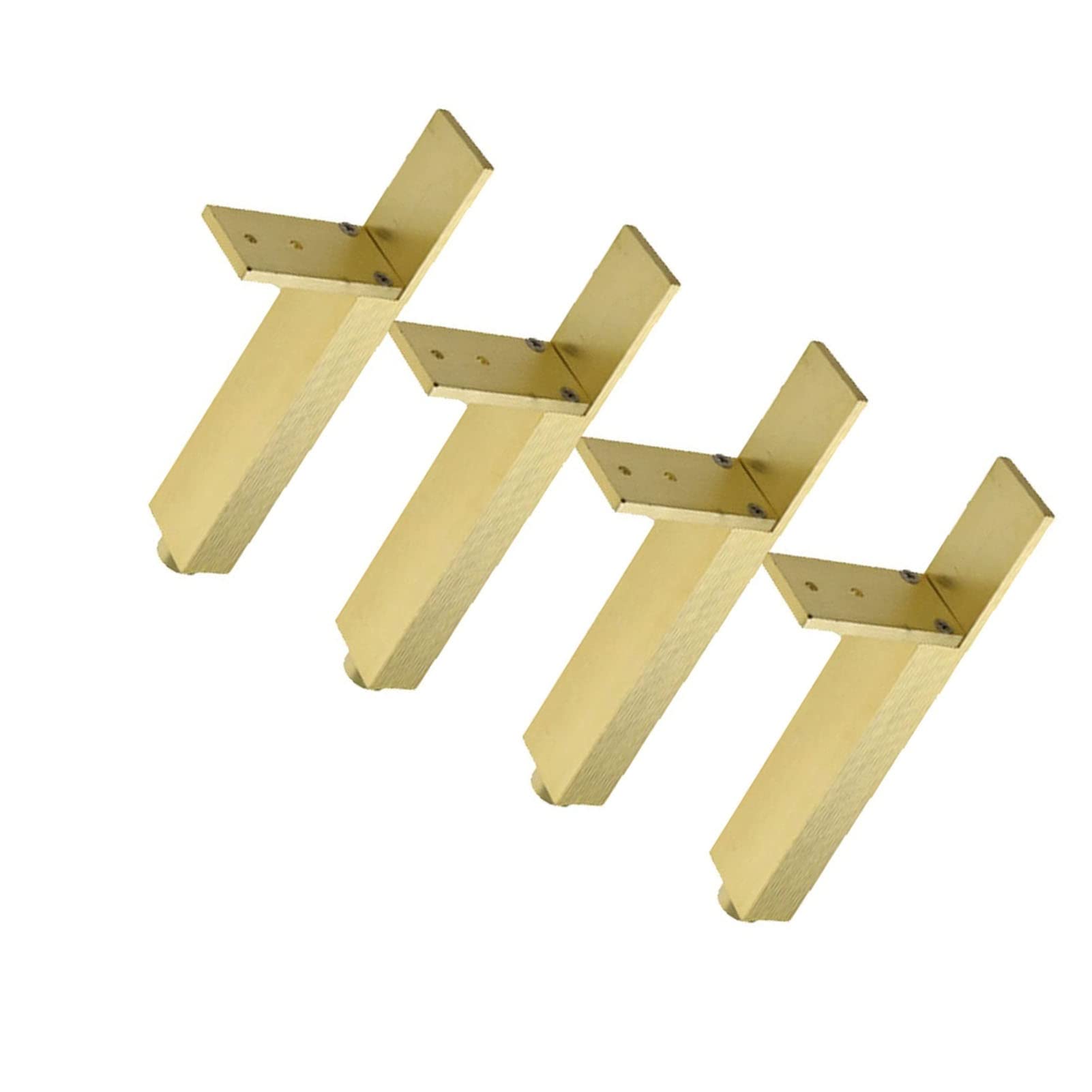 piedini per mobili. Gambe for mobili in metallo in lega di alluminio da 4 pezzi, Gambe for panche, Gambe for divani, Gambe for mobili TV resistenti, Gambe di ricambio for supporto gambe for mobili(15c