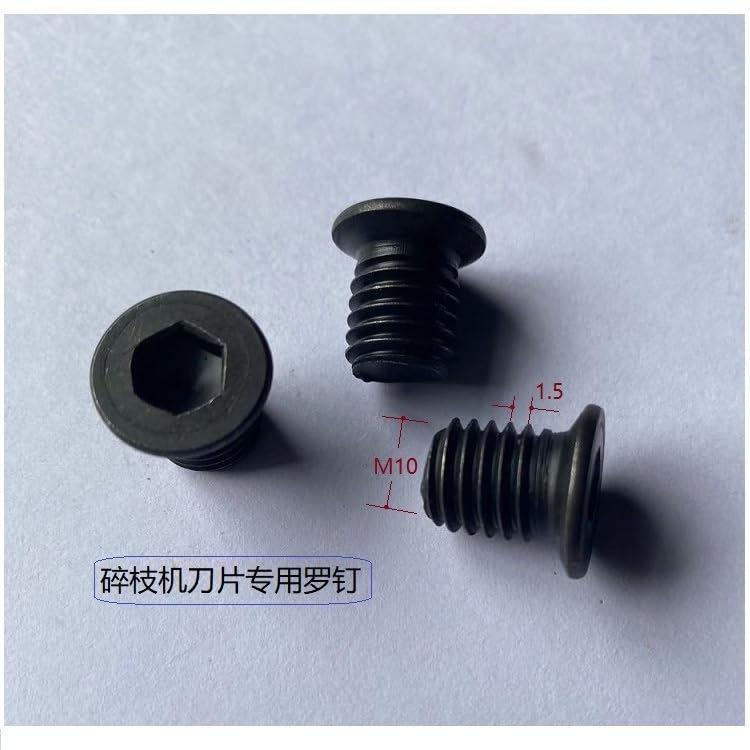 set di 2 lame da 3,5 CM per il trituratore da giardino