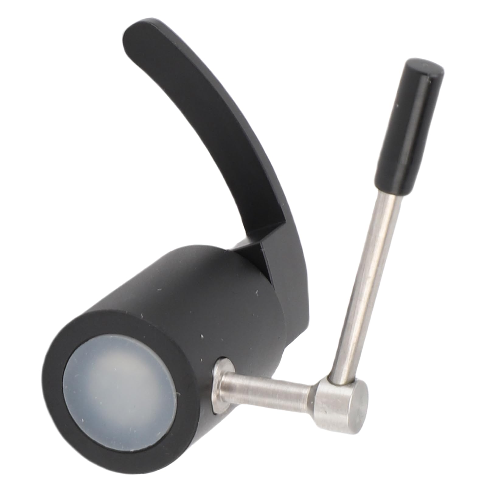 Ejoyous Elevador Manual del Brazo del Brazo Elevador de Seguridad de Aleación de Aluminio y Acero Inoxidable Hidráulico de 2,5 Mm para Tocadiscos Usuarios de Alta Fidelidad (Black)