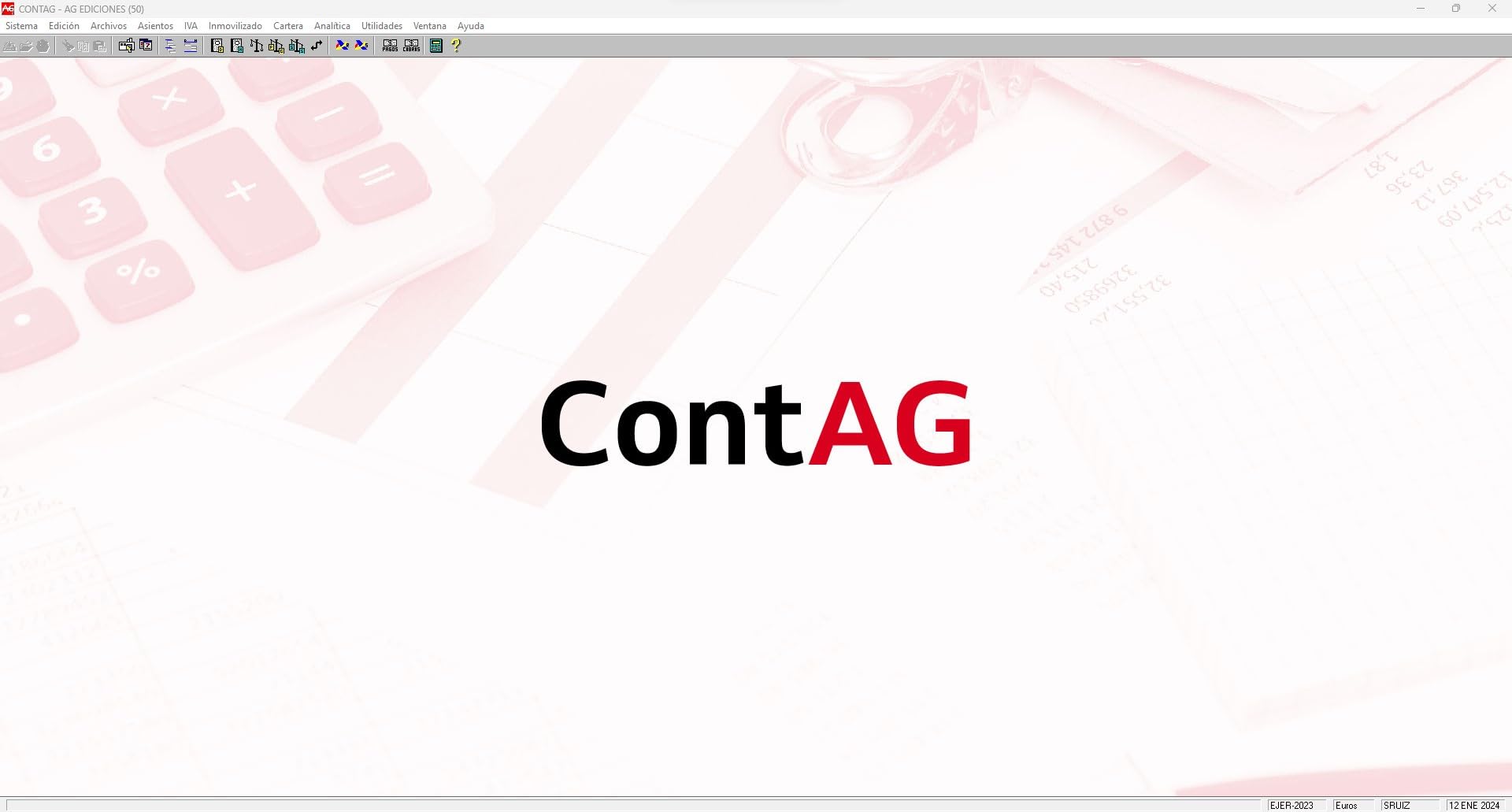 ContAG1 - Software de Gestión Contable - Programa de contabilidad para empresas