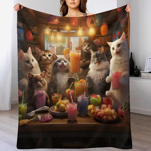 Couverture chat pour canapé plaid chaud et cocooning - 2
