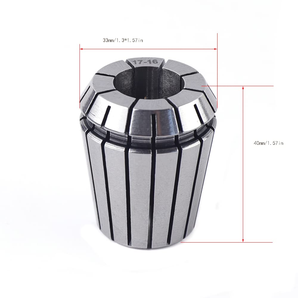 19-częściowy zestaw tulei zaciskowych ER32 2/25"- 4/5", zestaw tulejek zaciskowych ze stali sprężynowej, klucz do frezowania CNC, grawerunek USA w magazynie