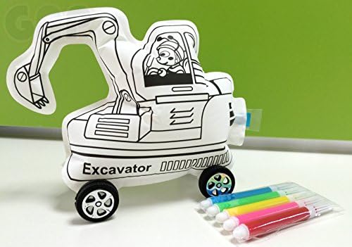 Super Funny Party Decoration Graffiti Innovative Painting Toy Balloon-Excavator, Car Balloon,DIY Balloon