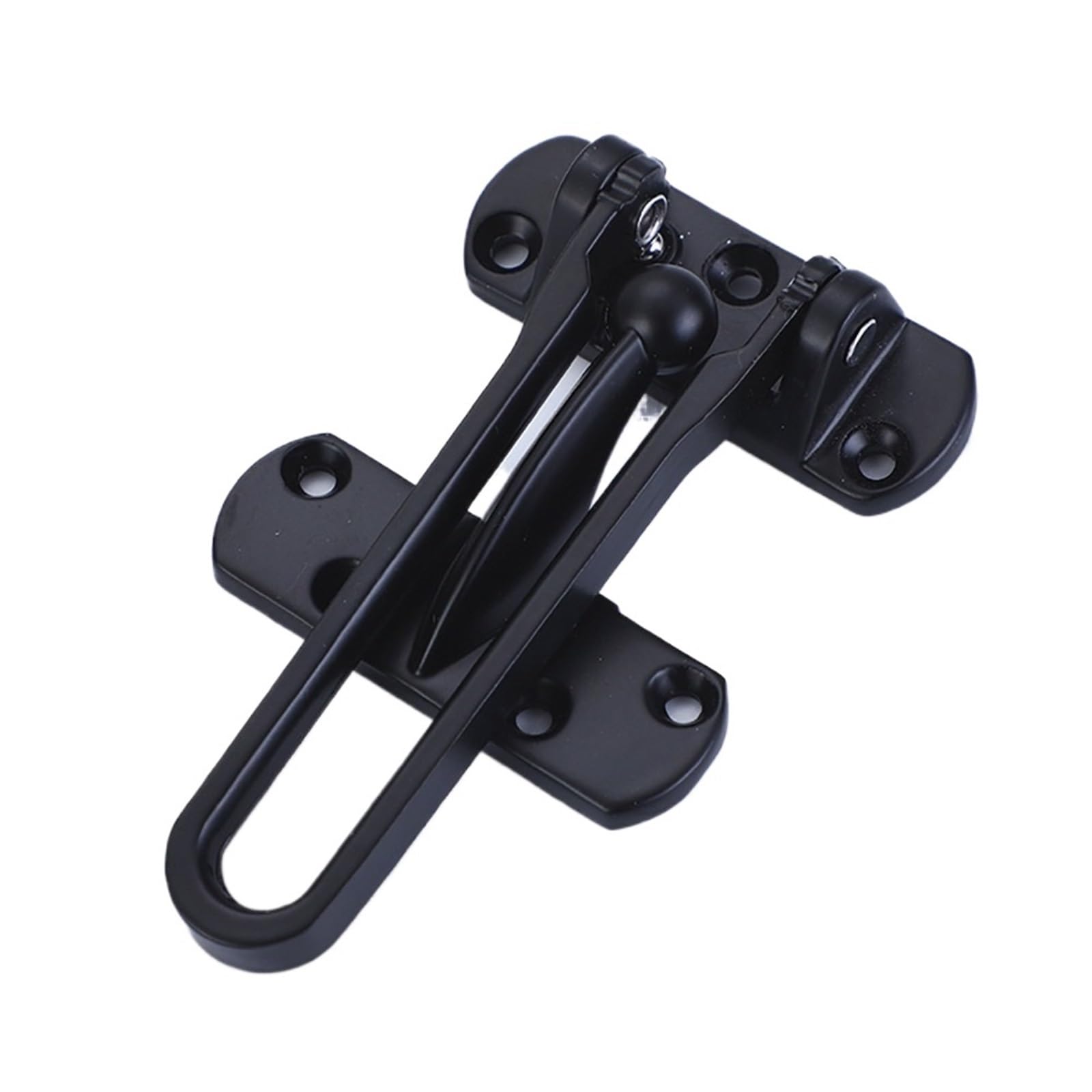 Swing Bar Door Lock 4pcs Lock Latch Zinc Alloy Reinforcement Buckle Accessories(Color5)