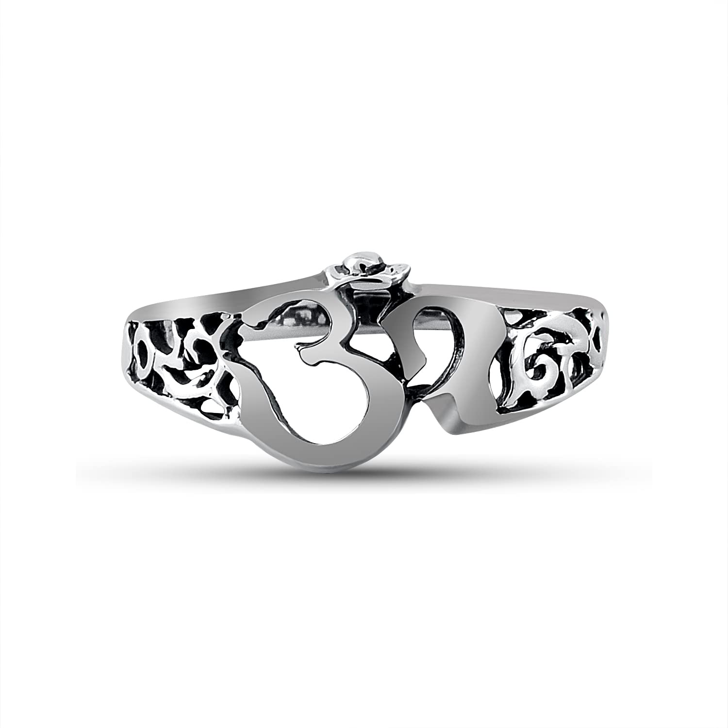 Gem O Sparkle 925 Sterling Silver OM Engraved Ring Latest Silver Jewellery For Girls & Womens (B0BPLL6W8D) Amazon Price History, Amazon Price Tracker