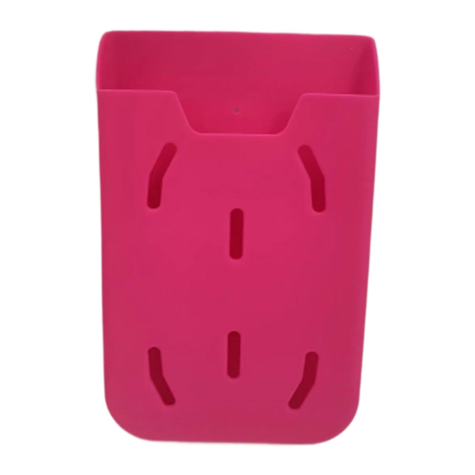 Tote Bag Phone Holder Silicone Elegant Accessory Premium Creative Phone Case rose red-image-28