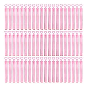 WXRONG 10/100 pièces amour coeur baguette Tube bulle savon bouteille cadeaux de mariage adaptés for les invités fête d…