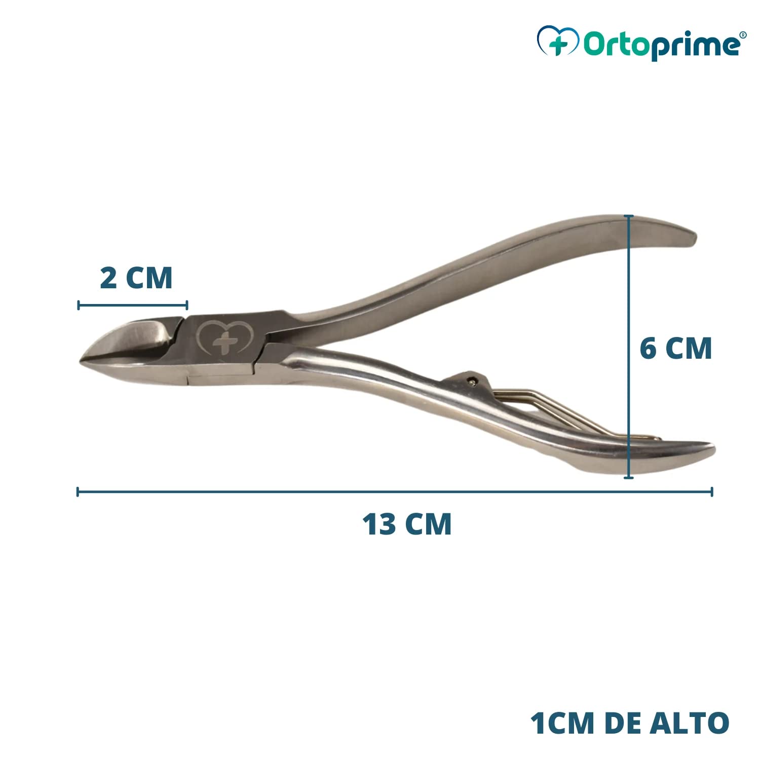 OrtoPrime Pince Coupe-ongle Professionnel - Pince à Couper les Ongles - Coupe Ongles Professionnels pour Pieds Adultes - Pince à Ongles incarnés - Pince Coupante Ongles pour les PIEDS ET MAINS