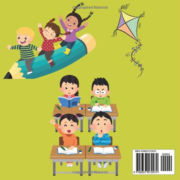 Cute book introducing preschoolers to kindergarten: Learning about school and develop idea about kindergarten Age 2-4 image 3