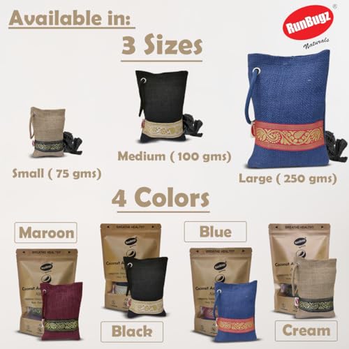 Runbugz Activated Charcoal Air Purifiers Dehumidifier for Home - Image 6