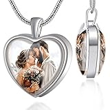 Regalos cálidos para todos: este collar personalizado puede dar a padres o seres queridos en el día de San Valentín, día de la madre, día del padre y mucho más.