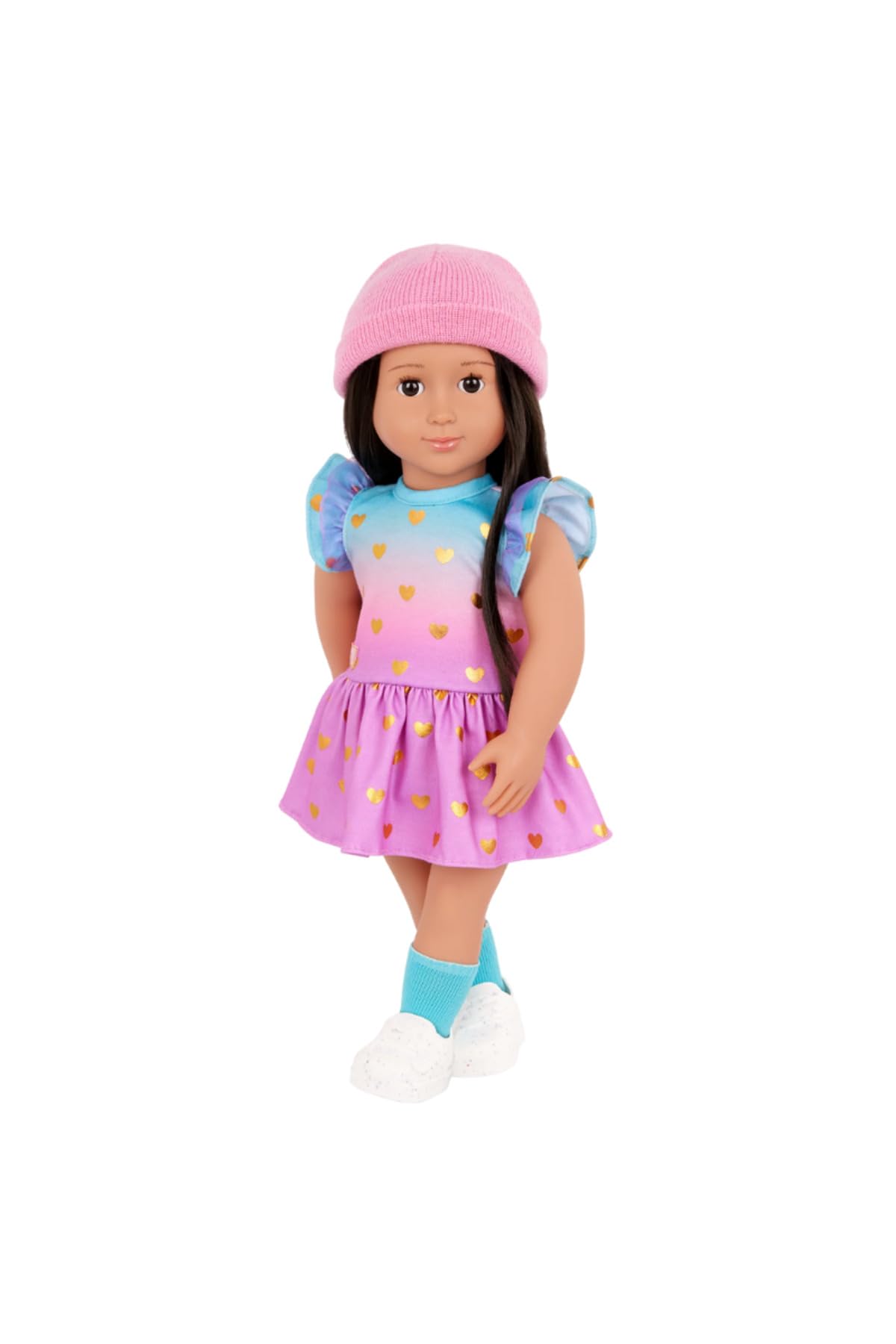 Our Generation Sunshine & Stars, Tenue pour poupée de 46 cm, Robe d'été | Comprend Our Generation Sunshine & Stars, Tenue pour poupée de 46 cm, Robe d'été | Comprend