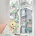 Winnie Wall Stickers for Kids, Winnie Character Wall Stickers, The Pooh Party Decorations, Winnie Removable Stickers for Baby Kids Nursery Children Room Bedroom Living Room Playroom Wall Decoration