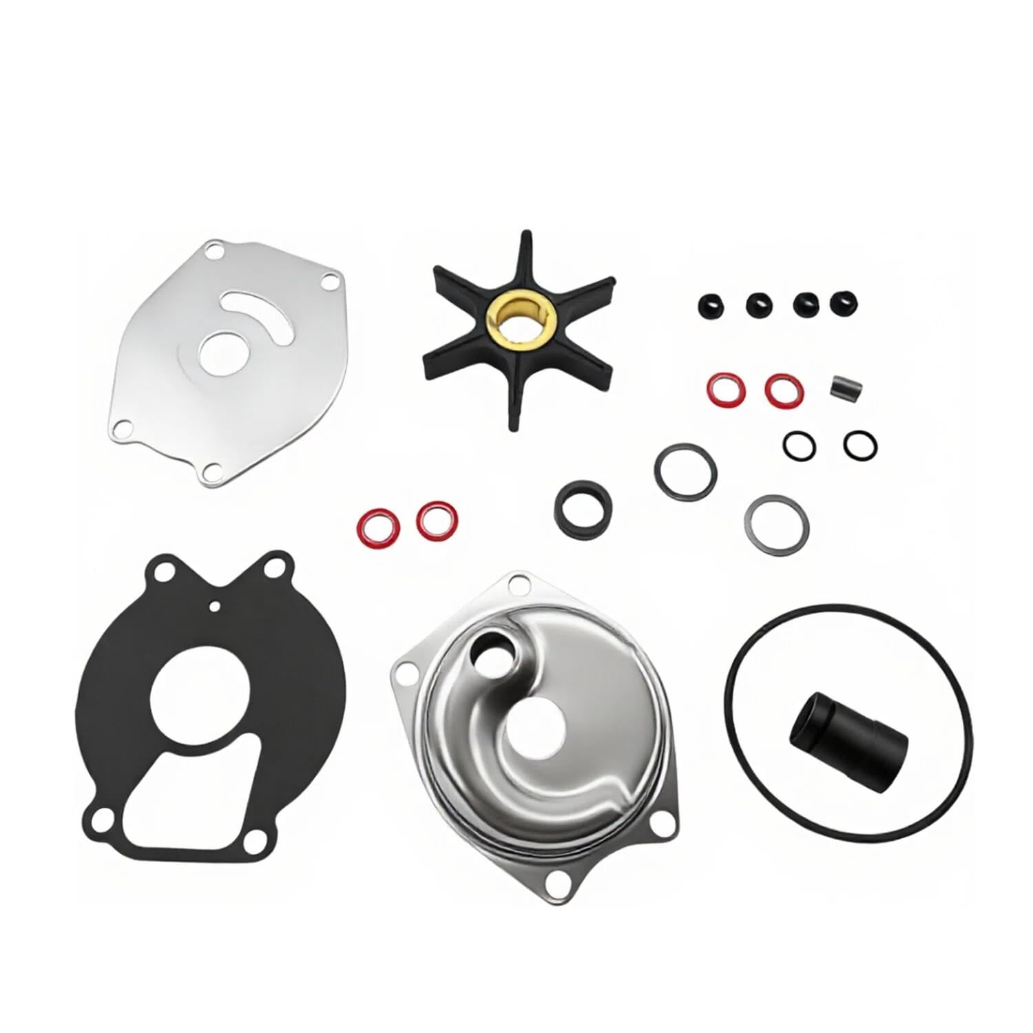 Water Pump Impeller Kit w/Housing for Mercury Mariner 13.5-25HP 4-Stroke
