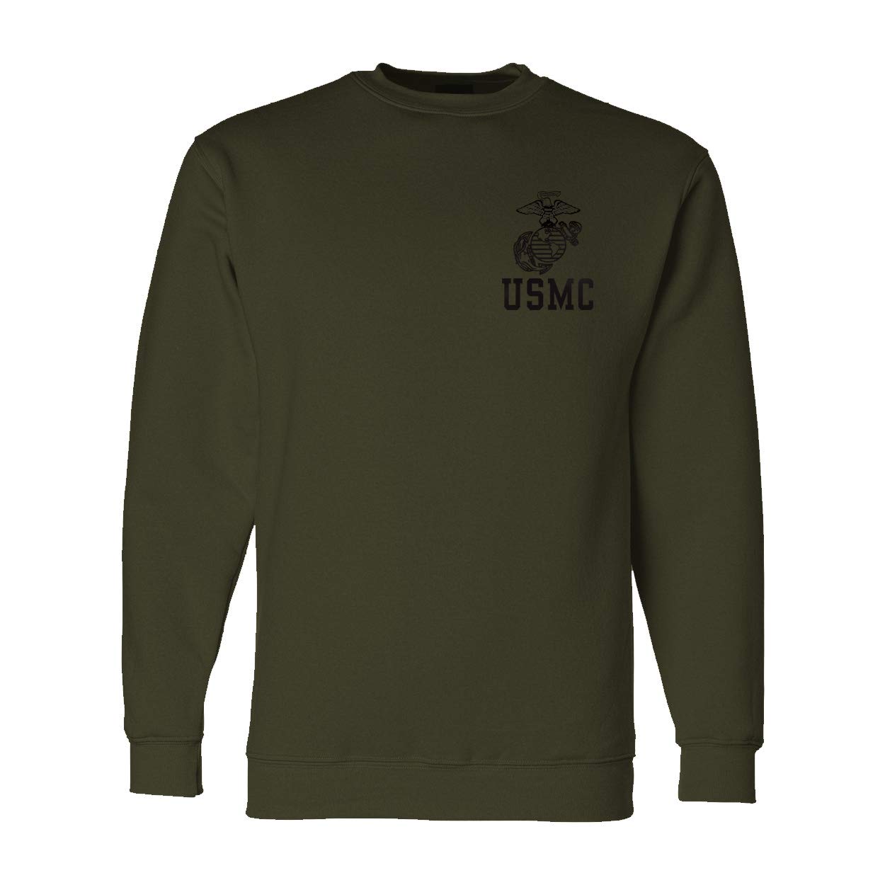 eMarine PXEagle Globe and Anchor USMC Crew Neck Sweatshirt