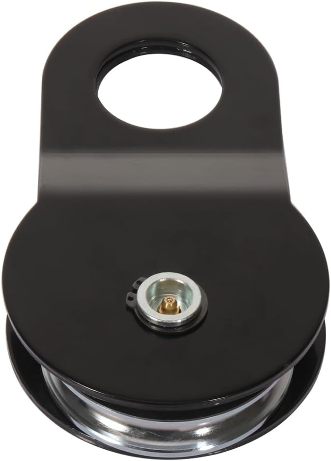 10 Ton 22000 LBS Capacity Aluminum Wheel Snatch Block Pulley Blocks Offroad Recovery Winch Accessory 1pcs cciyu