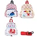 Zerodis Modische Schnitt Kinder Schultasche Cartoon Sicherheit Anti-verlorene Gurt Rucksack mit Zügeln Kinder Rucksäcke mit Rucksackgeschirr Geschenke für Kinder(Wal)