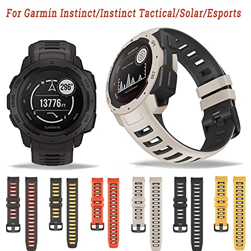 Correa de silicona Garmin Instinct pulsera repuesto Instinct Tide 2