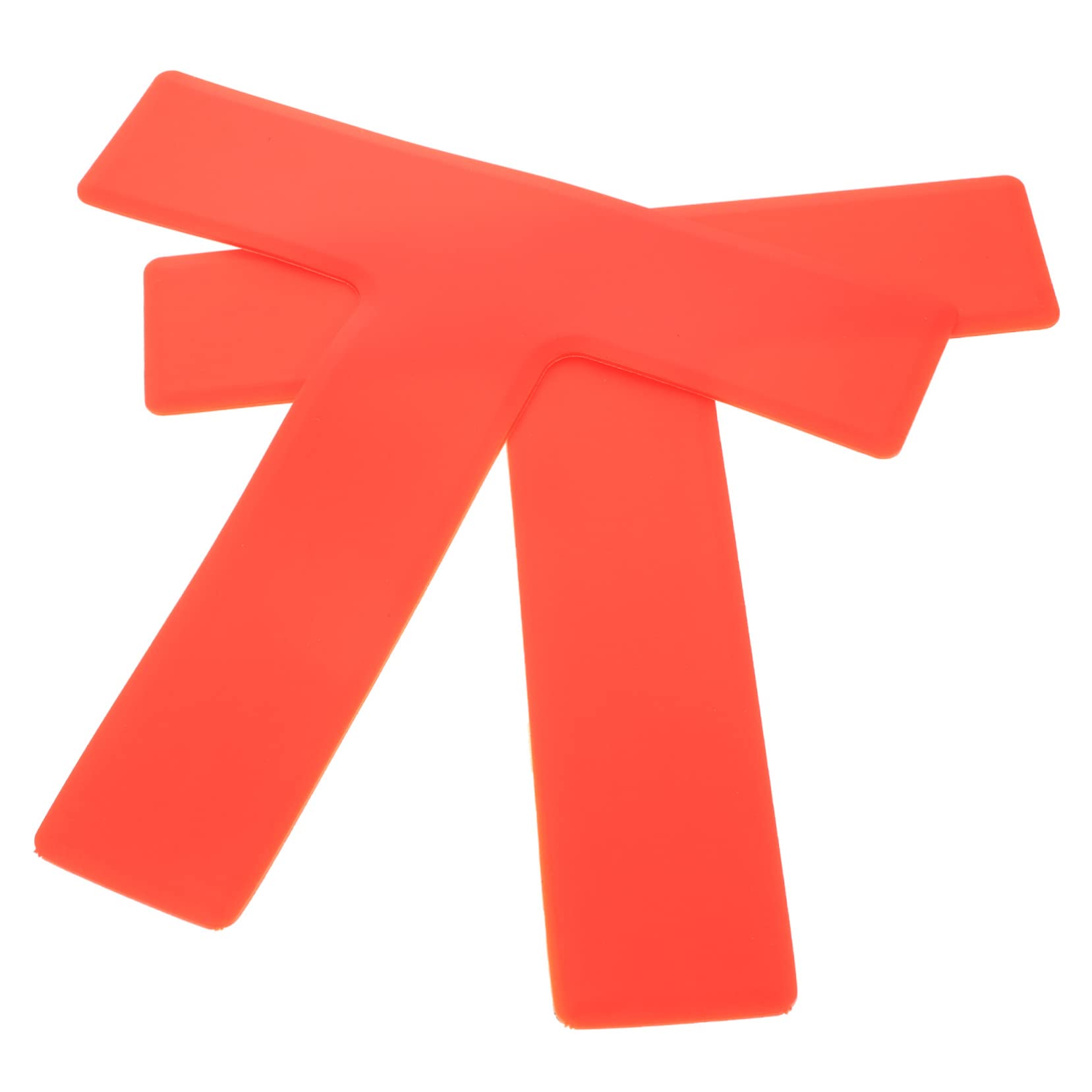 POPETPOP 2pcs Reusable Shaped Landmark Pads Bright Color Sports Spot Markers for Basketball Training Ground Marking for Drills and Practice Sessions