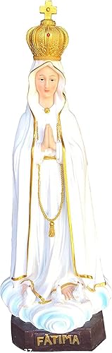 Virgen De Fatima - Figura religiosa de 36.0 in, estatua de Nuestra Señora de Fátima