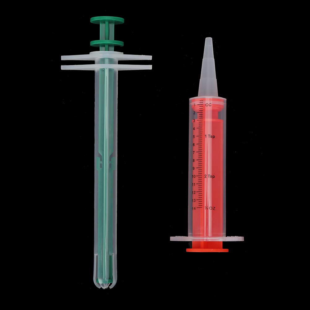 HEEPDD Cat Applicator Pet Feeding Device Plastic Dual Tip Syringe for Liquid Foods Safe Nursing Tool for Dogs Cats Health Care feeding