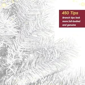 Plko5ftartificialholidaychristmastreeartificialchristmastreexmaspinetreewithstandandsoftwhitebranchforholidayindooroutdoor450tipswhite Urban Country Home Decor Plko 5ft artificial holiday christmas treeartificial christmas tree xmas pine tree with stand and soft white branch for holiday indoor outdoor450tipswhite urban country home decor