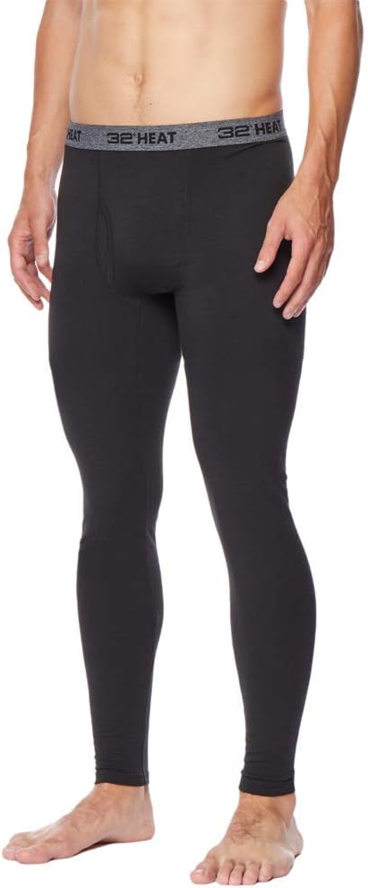 32 Degrees Mens Heat Baselayer Active Lounge Pajama Underwear Legging