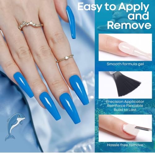 Image of Bolt Bee Gel polish Nail Lacquer | Glossy Gel Finish | Rich Pigmentation | Chip Free | Quick Drying Formula | Long Lasting Nail Polish for Women 15ml set