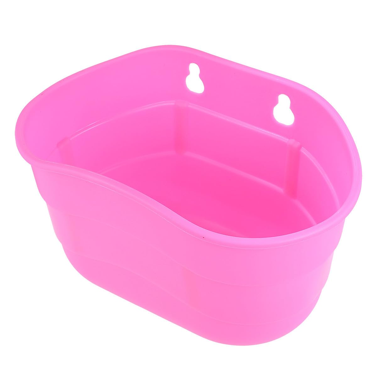 Yardwe 3piezas Cesta De Bicicleta para Niño Niña Canasta De Plástico Rosa para Scooter y Bicicleta Infantil Fácil De Instalar El Manillar Almacenamiento Práctico y Duradero