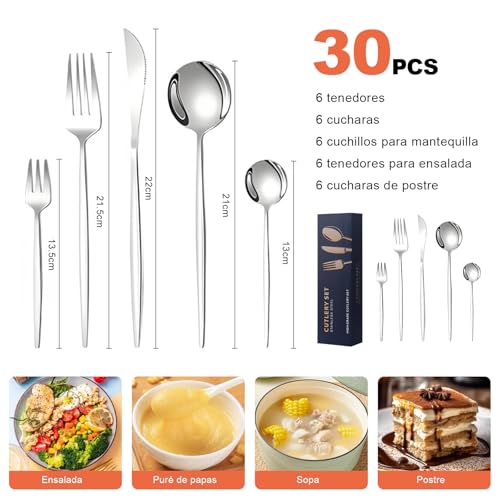 Opiniones y reviews de Cuberterías combinadas comprados en linea. 14 Imagen adicional